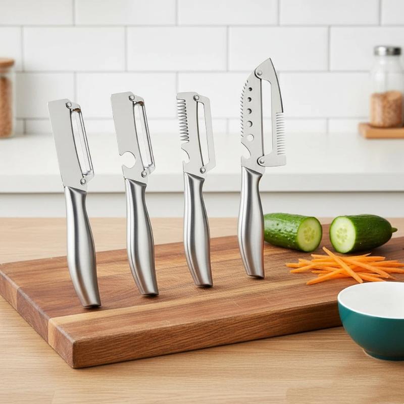 Dosa Pan Iron - 5 in 1 Vegetable Peeler Stainless