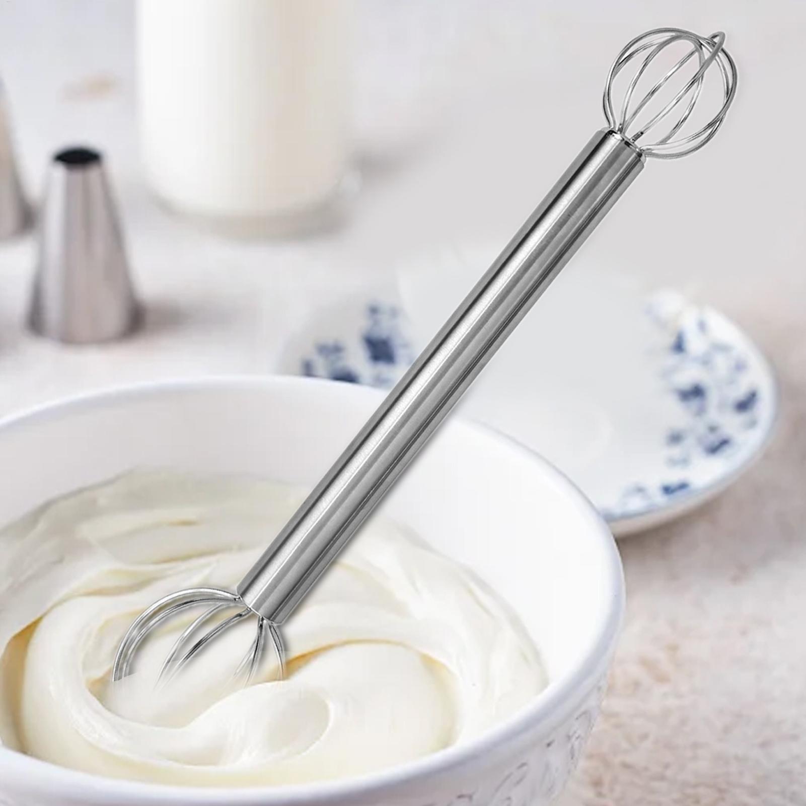 Home Cooking Japanese - Cream Whipper Double-Head Stainless Steel Miso