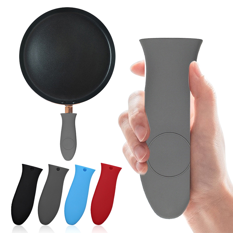 Dosa Pan Iron - Non-Slip Silicone Pot Handle Holder Dismountable