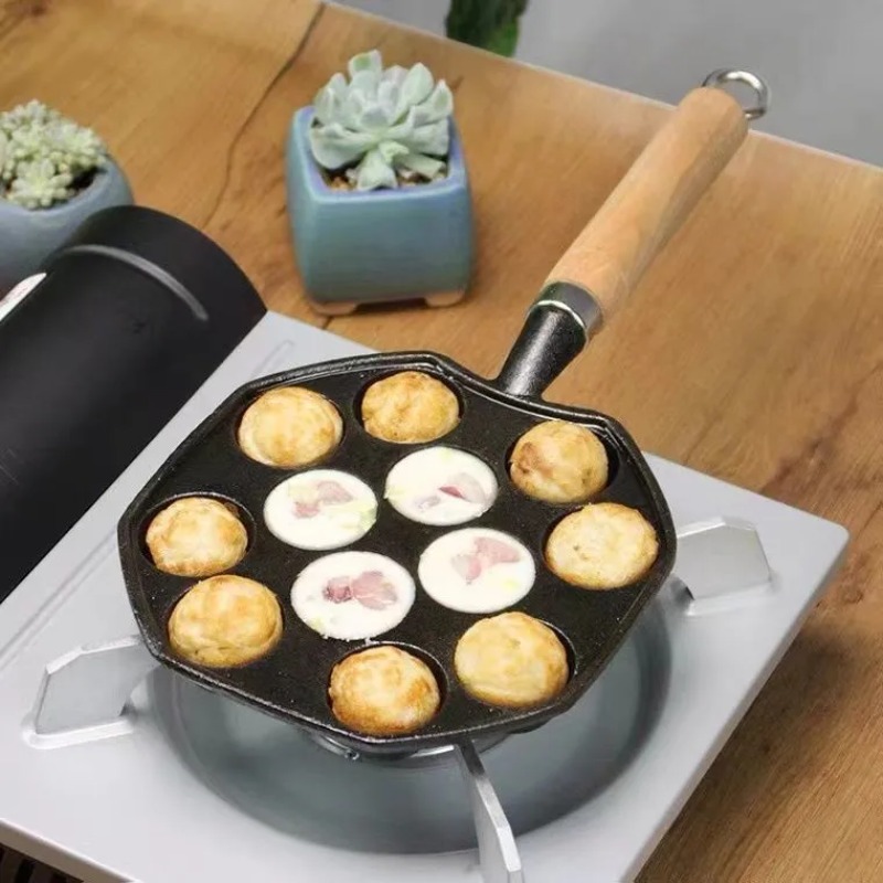 Baking Takoyaki Pan 14 Holes G - Dosa Pan Iron review and price
