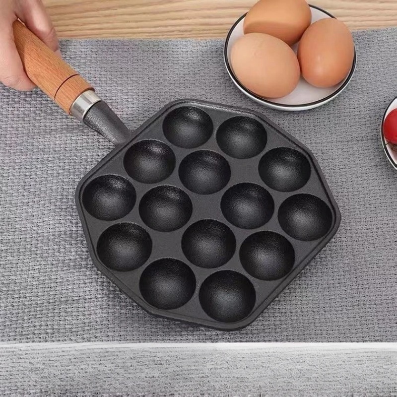 Baking Takoyaki Pan 14 Holes G - Dosa Pan Iron review and price