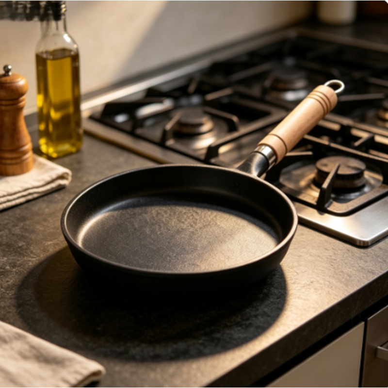 26cm Uncoated Cast Iron Skille - Dosa Pan Iron review and price