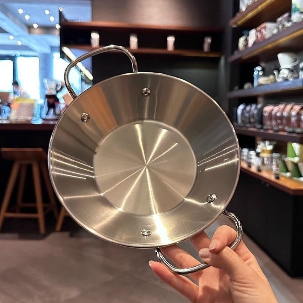 Double Handles Stainless Steel - Paella Pan Steel review and price