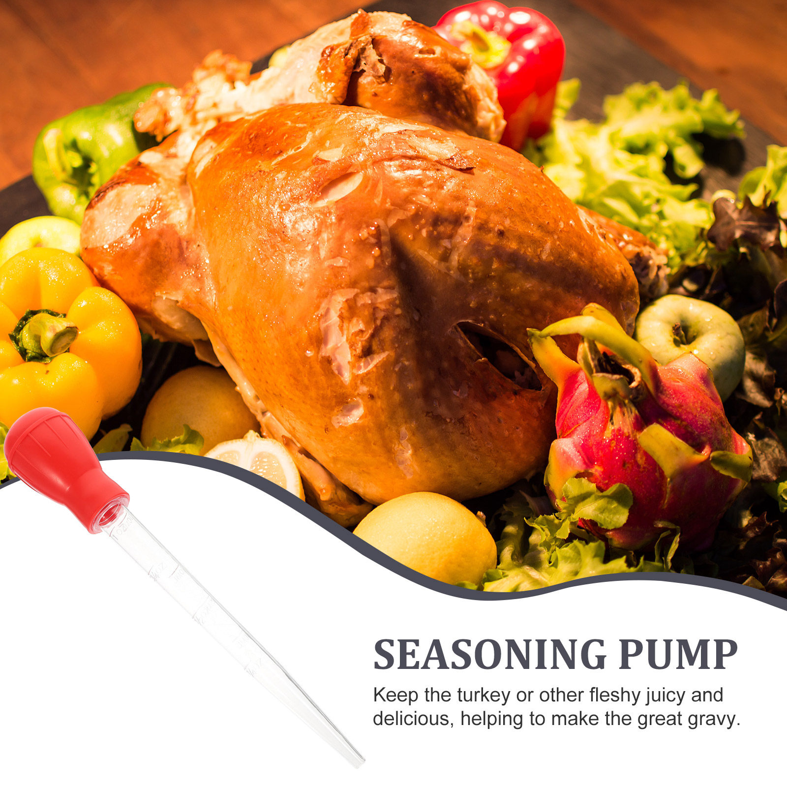 1Pcs Seasoning Pump Red 30Ml K - Home Cooking Youtube review and price