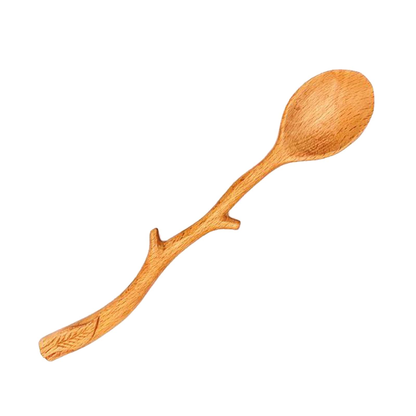 Wooden Soup Spoon Long Handle  - Home Cooking Japanese review and price