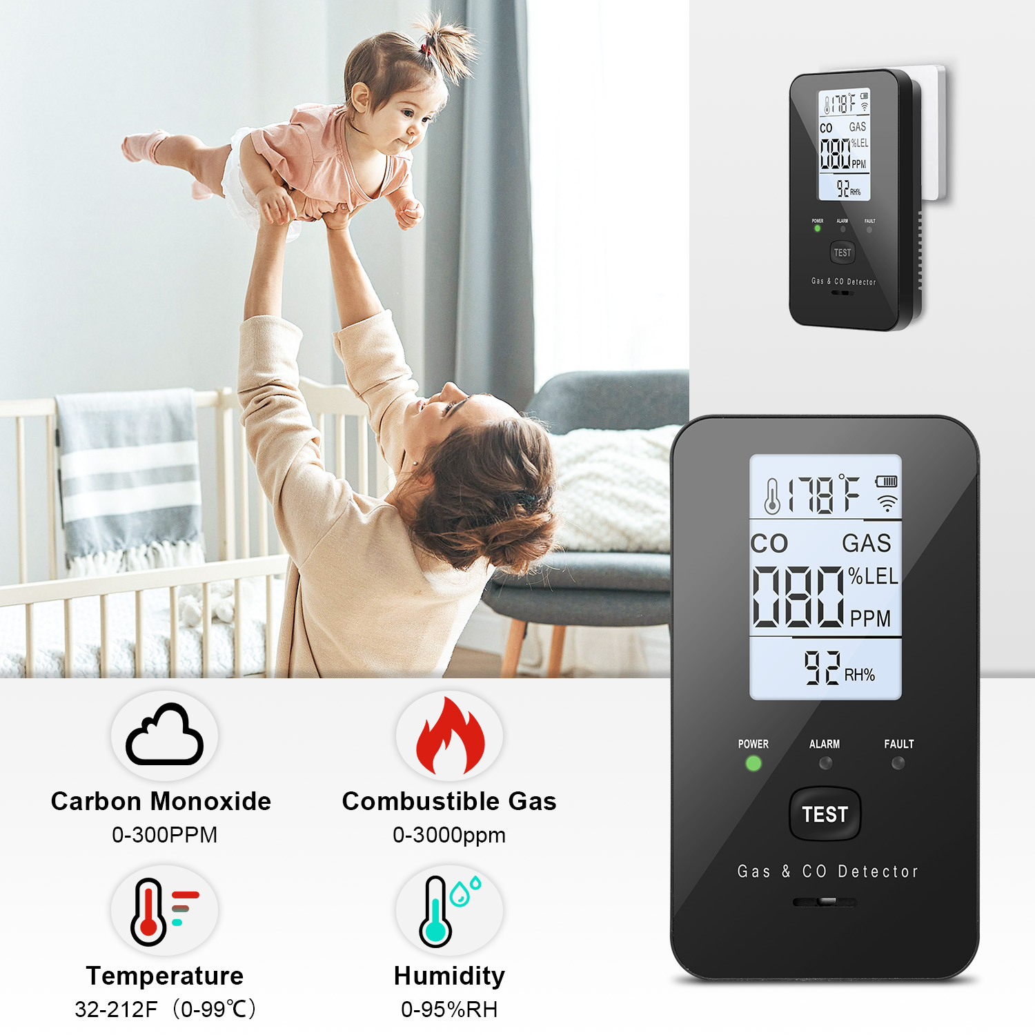 Natural Gas & Carbon Monoxide  - Home Cooking Gas review and price