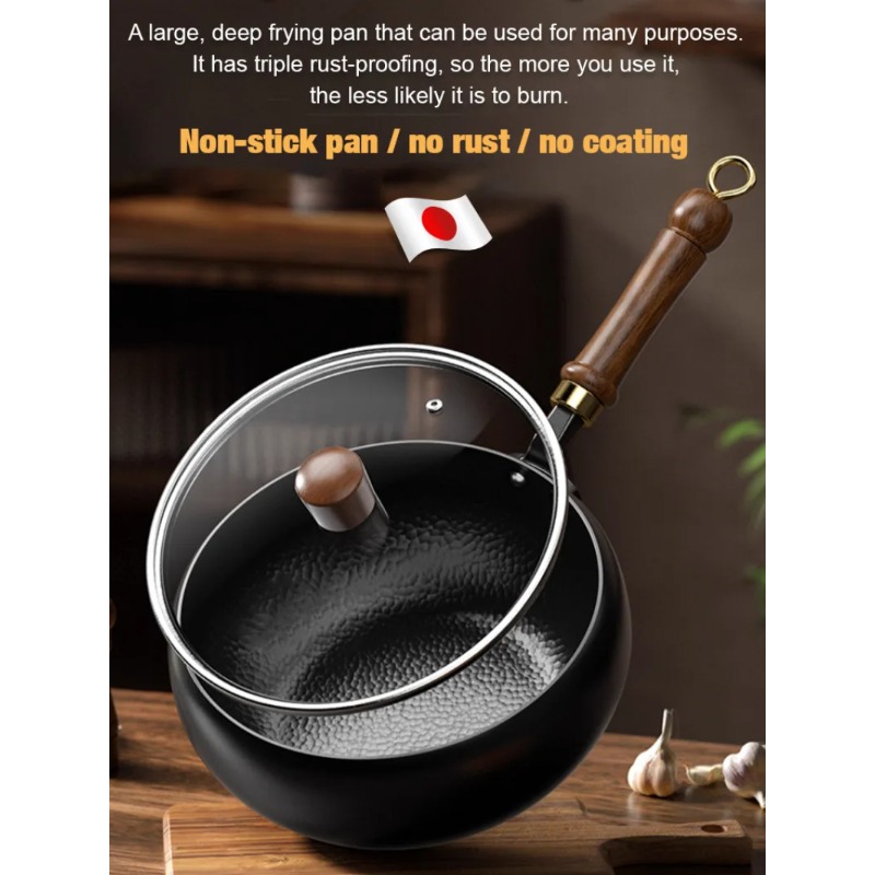 Big Belly Pot Uncoated  Hand-M - Dosa Pan Iron review and price
