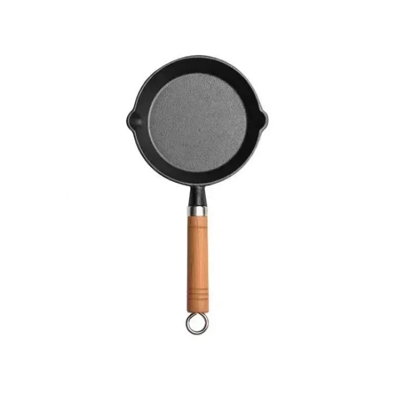 20cm Cast Iron Skillet Wooden  - Dosa Pan Iron review and price