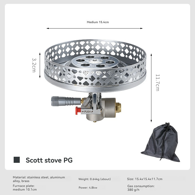 CAMPINGMOON PG-4 Scott Propane - Home Cooking Gas review and price