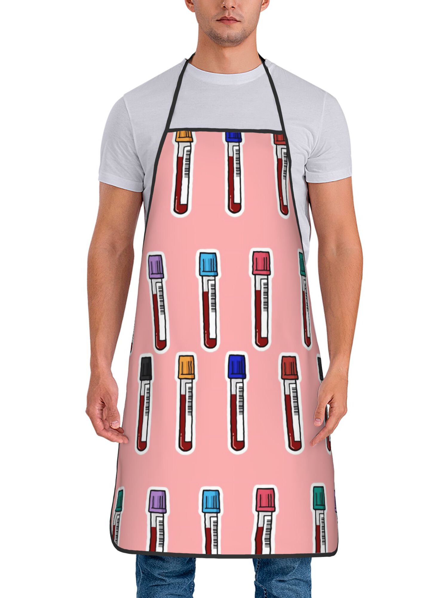 Blood Vacutainer -Themed Apron - Home Cooking Youtube review and price
